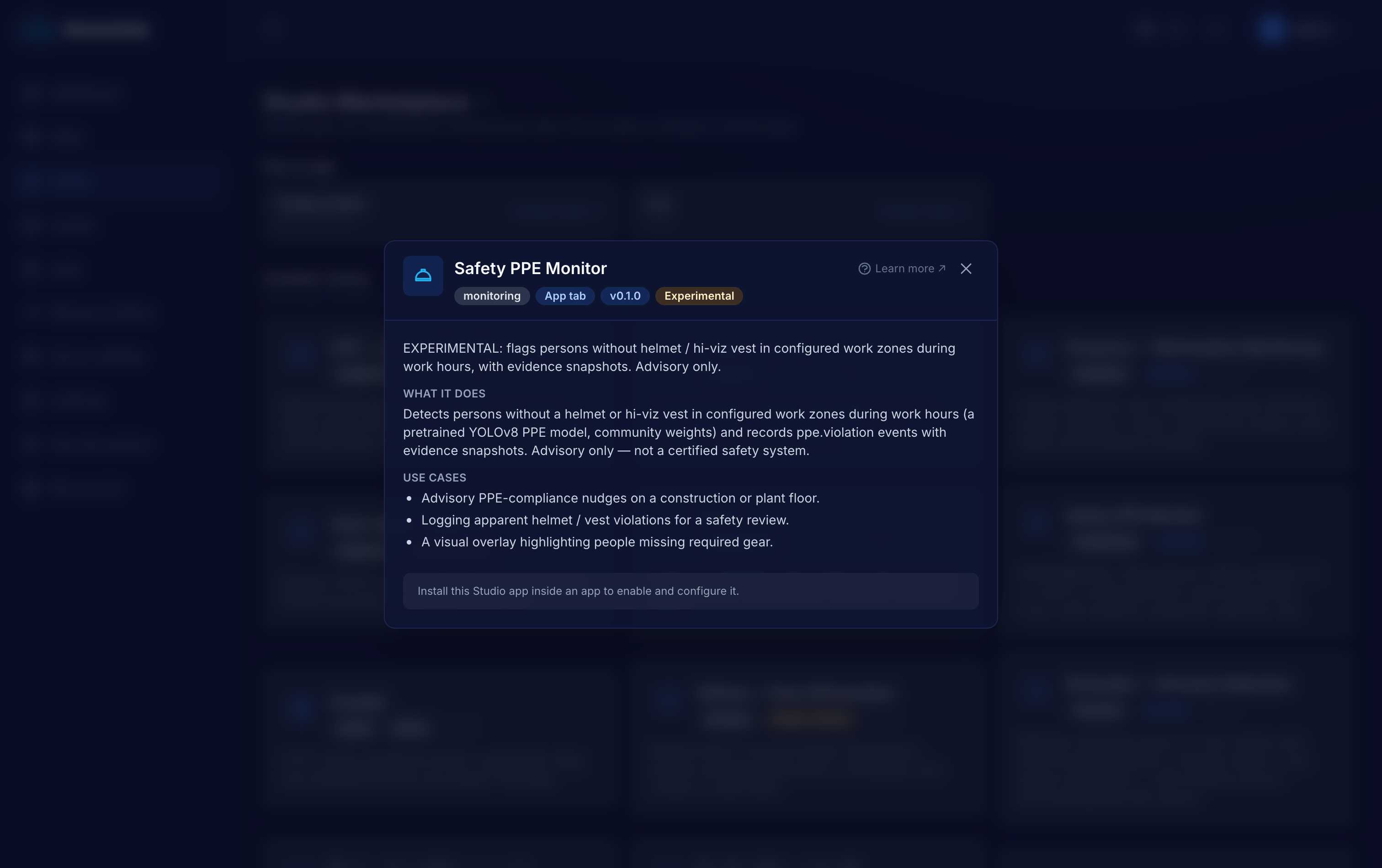 Monitor de EPP